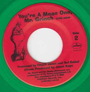 Song of the Day: You're a Mean One, Mr Grinch