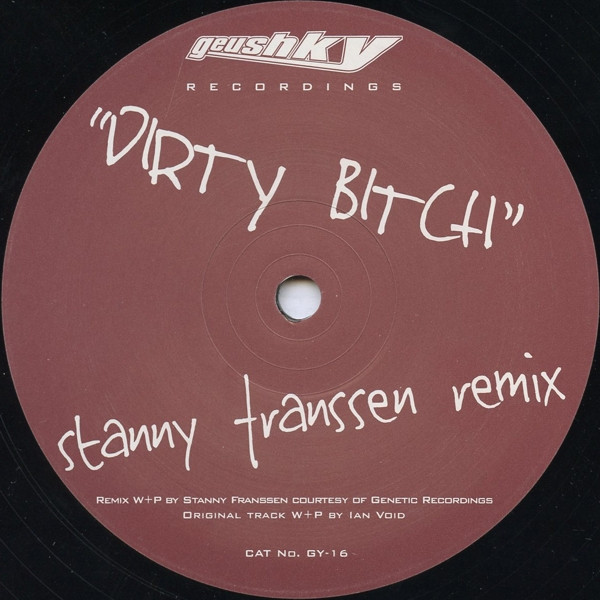 baixar álbum Ian Void - Dirty Bitch Remixes