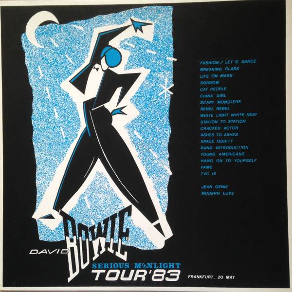 David Bowie – Serious Moonlight Tour 83 - Frankfurt, 20 May (1983 