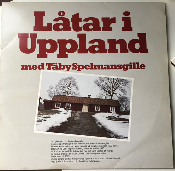 Täby Spelmansgille – Låtar I Uppland