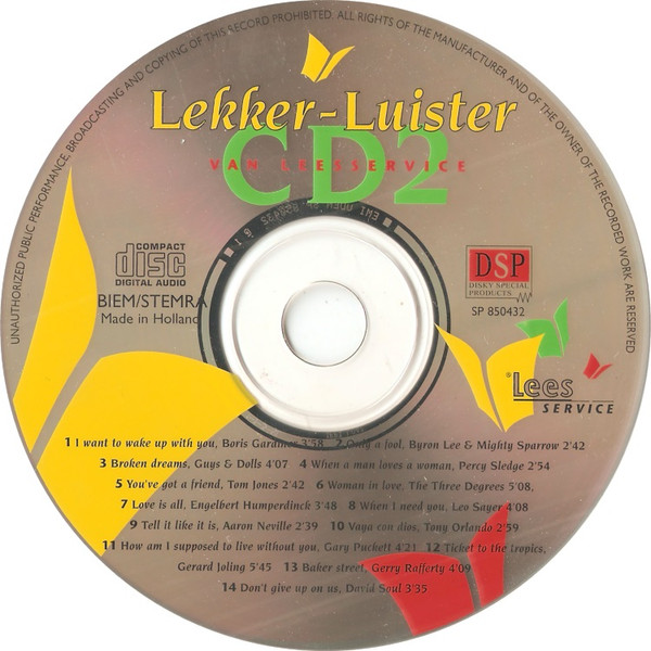 descargar álbum Various - Lekker Luister CD 2