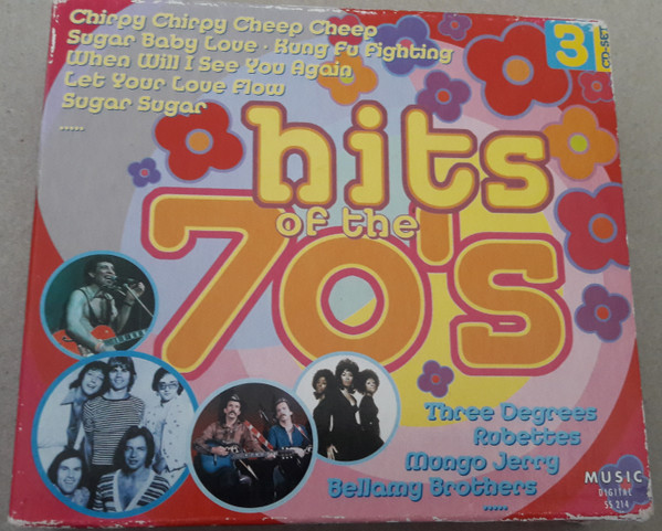 Hits Of The 70's - Box 3 CD - Vol. 1, Vol. 2, Vol. 3 (2001, CD