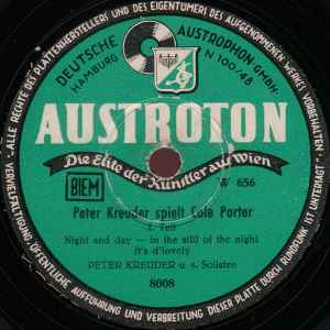 Peter Kreuder Mit Seinen Solisten - Peter Kreuder Spielt Cole Porter album cover