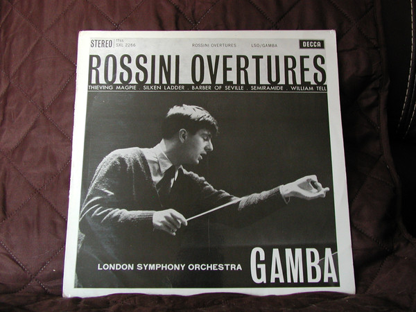 London Symphony Orchestra / Pierino Gamba – Rossini Overtures 