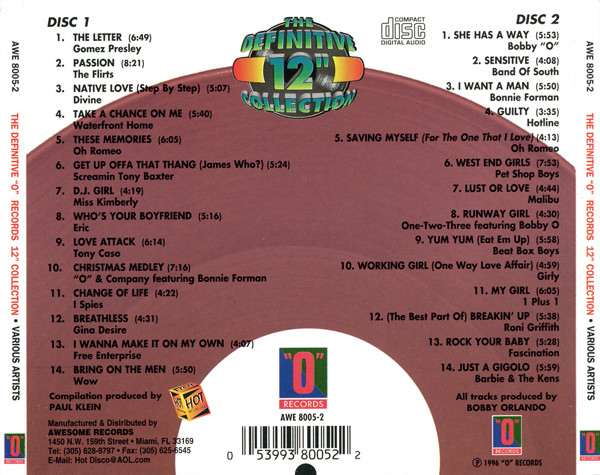descargar álbum Various - The Definitive O Records 12 Collection