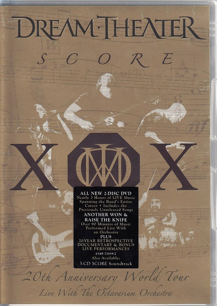 Dream Theater – Score (20th Anniversary World Tour) (2006, DVD 
