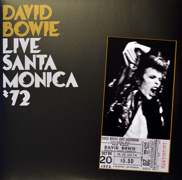 David Bowie – Live Santa Monica '72 (2016, Vinyl) - Discogs