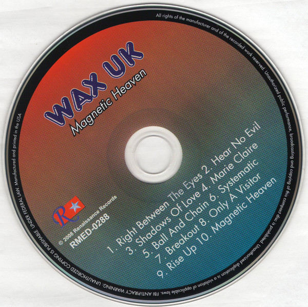 ladda ner album Wax UK - Magnetic Heaven