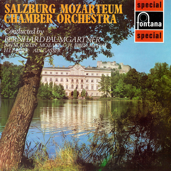 lataa albumi M Haydn, Mozart, CH Biber, Muffat, HIF Biber, Adlgasser, Salzburg Mozarteum Chamber Orchestra, Bernhard Paumgartner - Instrumental Music From Salzburg