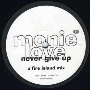 Monie Love - Never Give Up album cover