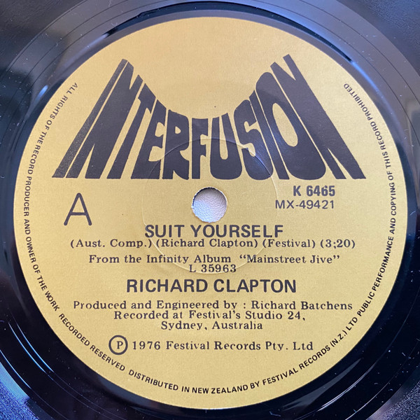 lataa albumi Richard Clapton - Suit Yourself