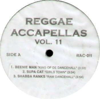 lataa albumi Various - Reggae Accapellas Vol 11