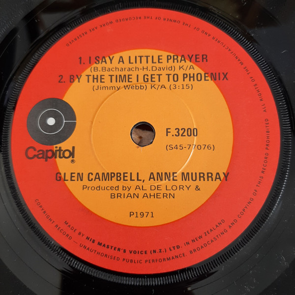 Glen Campbell - Anne Murray – Medley: I Say A Little Prayer / By