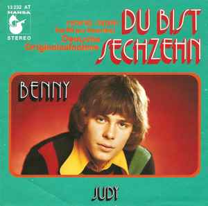 Benny (4) - Du Bist Sechzehn album cover