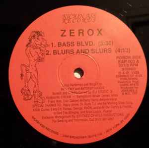 Zerox (2) - Bass Blvd. / Blurs And Slurs album cover