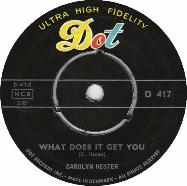 télécharger l'album Carolyn Hester - High Flyin Bird What Does It Get You