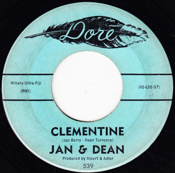 Jan & Dean – Clementine (1959, Vinyl) - Discogs