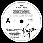 Cover of Great Fire, 1983, Vinyl