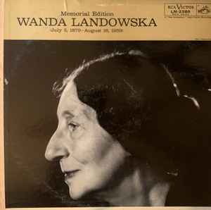Wanda Landowska - Memorial Edition album cover