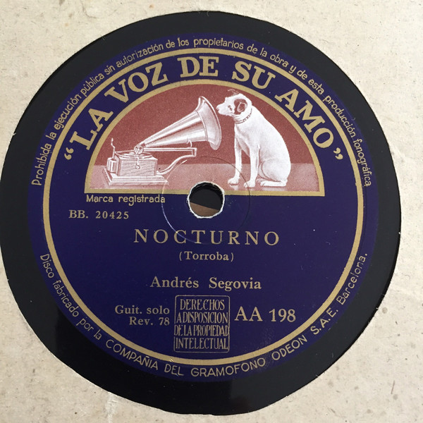 télécharger l'album Andrés Segovia - Serenata Nocturno