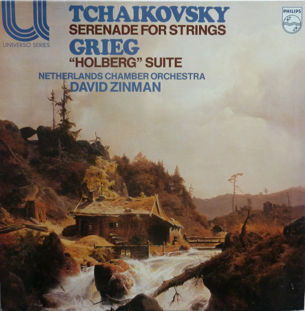 ladda ner album Tchaikovsky, Grieg, Netherlands Chamber Orchestra, David Zinman - Serenade For Strings Holberg Suite