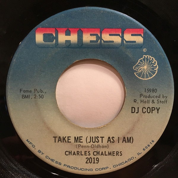last ned album Charles Chalmers - A Whiter Shade Of Pale Take Me Just As I Am