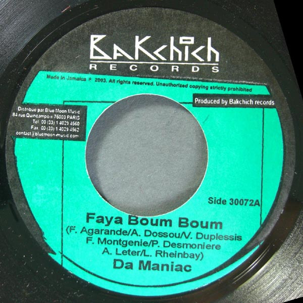 lataa albumi Da Maniac HiTest - Faya Boum Boum Yo Fou
