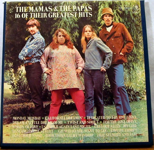 The Mamas & The Papas – 16 Of Their Greatest Hits (1980, Vinyl