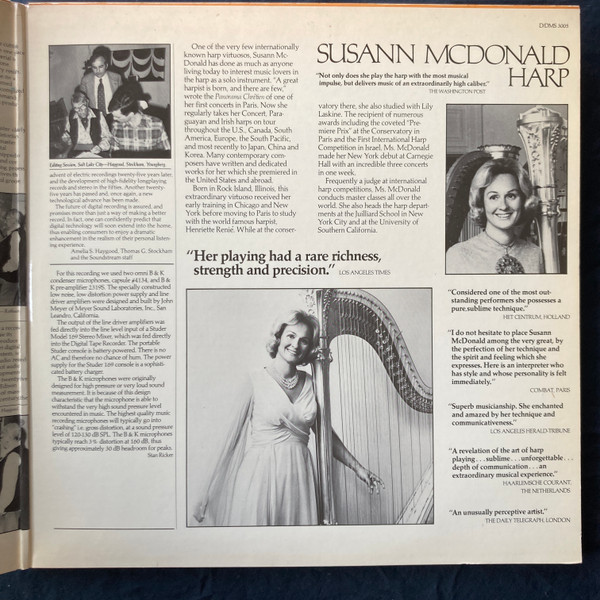 Susann McDonald - the world of the harp