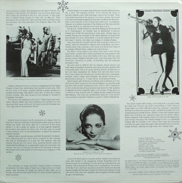 Valaida Snow - Hot Snow (Queen Of The Trumpet Sings & Swings) | Rosetta Records (RR 1305) - 3