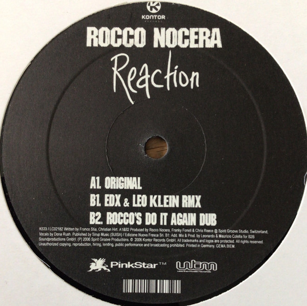 baixar álbum Rocco Nocera - Reaction