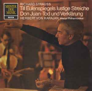 Обложка альбома Till Eulenspiegels Lustige Streiche ⋅ Don Juan ⋅ Tod Und Verklärung от Richard Strauss