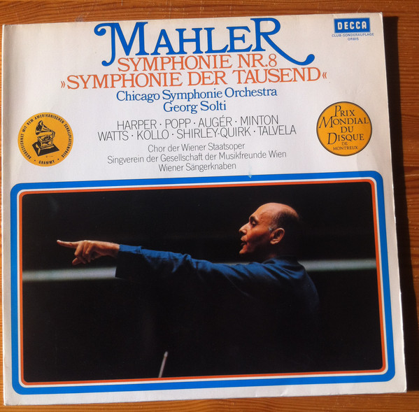 Mahler - Georg Solti, Chicago Symphony Orchestra – Symphony No. 8 ...