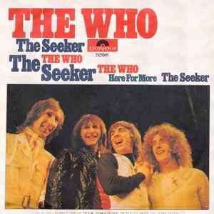The Who - The Seeker album cover