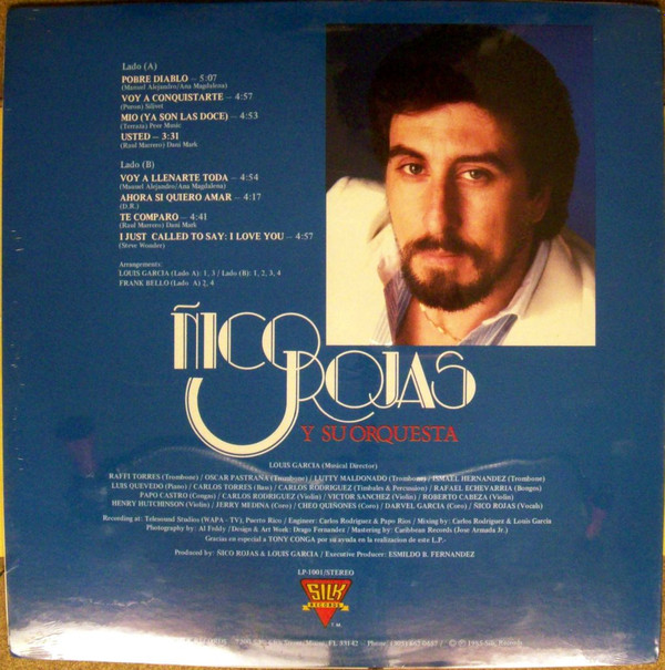 descargar álbum Ñico Rojas Y Su Orquesta - Ñico Rojas Y Su Orquesta