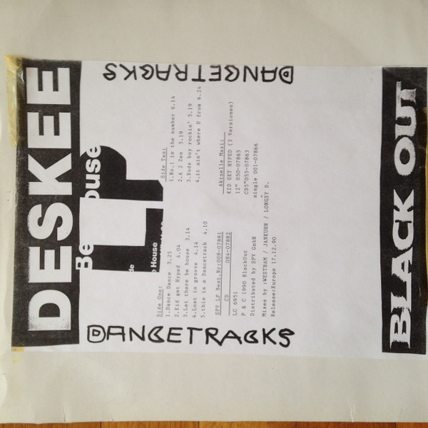 last ned album Deskee - Dancetracks