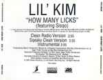 Cover of How Many Licks, 2000, CD