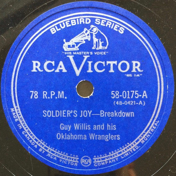 ladda ner album Guy Willis And His Oklahoma Wranglers - Soldiers Joy Flop Eared Mule