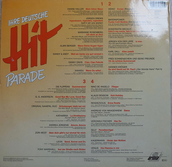 descargar álbum Various - Ihre Deutsche Hitparade 30 Spitzen Schlager