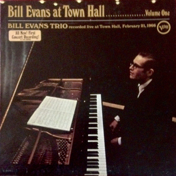 Bill Evans Trio – Bill Evans At Town Hall (Volume One) (Gatefold 