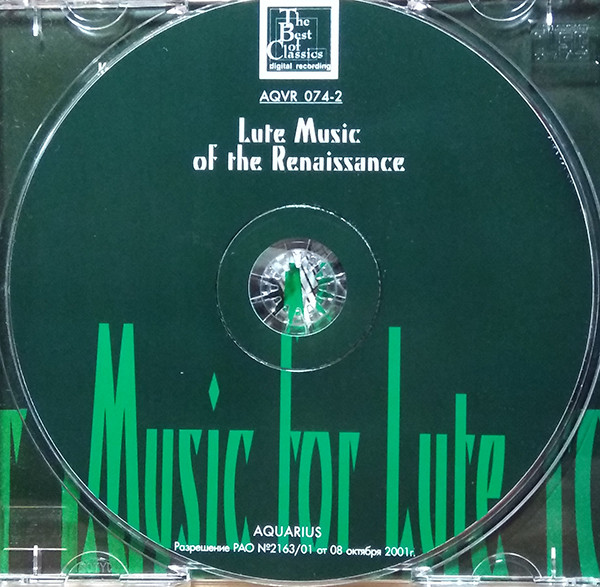 descargar álbum Konrad Ragossnig - Music For Lute Lute Music Of The Renaissance