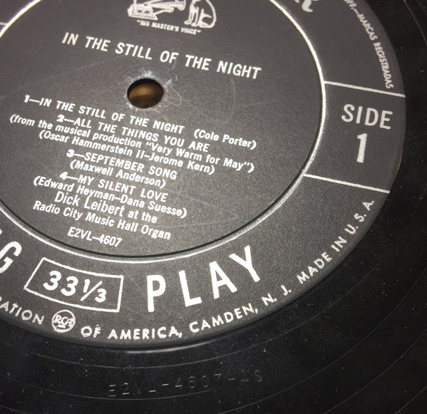 lataa albumi Dick Leibert - In The Still Of The Night