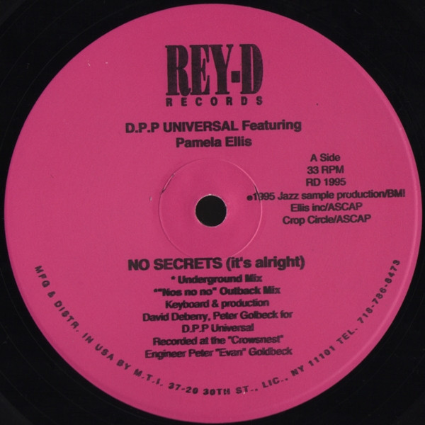 D.P.P. Universal Featuring Pamela Ellis – No Secrets (It's Alright