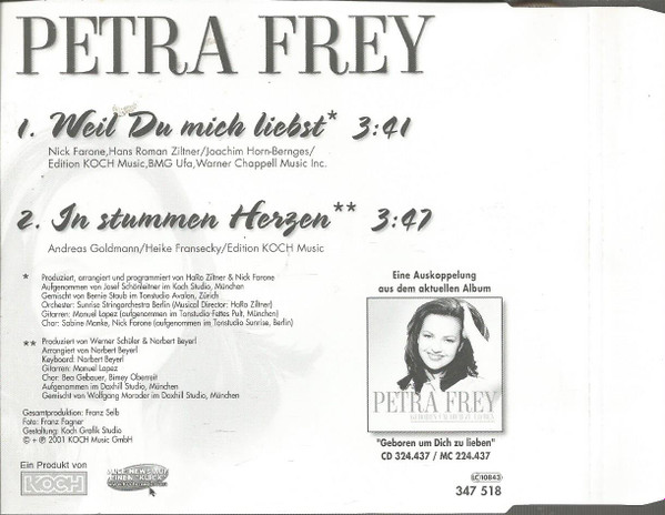 télécharger l'album Petra Frey - Weil Du Mich Liebst