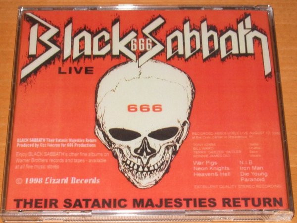 Black Sabbath – Death Riders - Their Satanic Majesties Return 