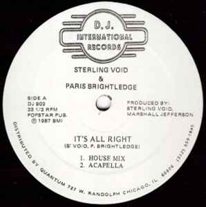 It's All Right - Sterling Void & Paris Brightledge