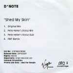 Cover of Shed My Skin, 2001, CDr