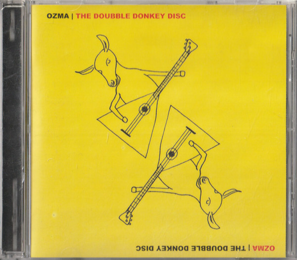 Ozma – The Doubble Donkey Disc (2018, Yellow Inside Clear w/ Black 