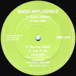 Bass Influence - Bass Riddim album cover