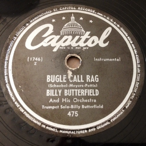 last ned album Billy Butterfield And His Orchestra - Bugle Call Rag Narcissus